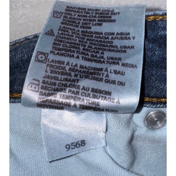 Dickies Jeans Women's 8R (30x31) Blue Medium Wash Skinny Jeans - Picture 5 of 10